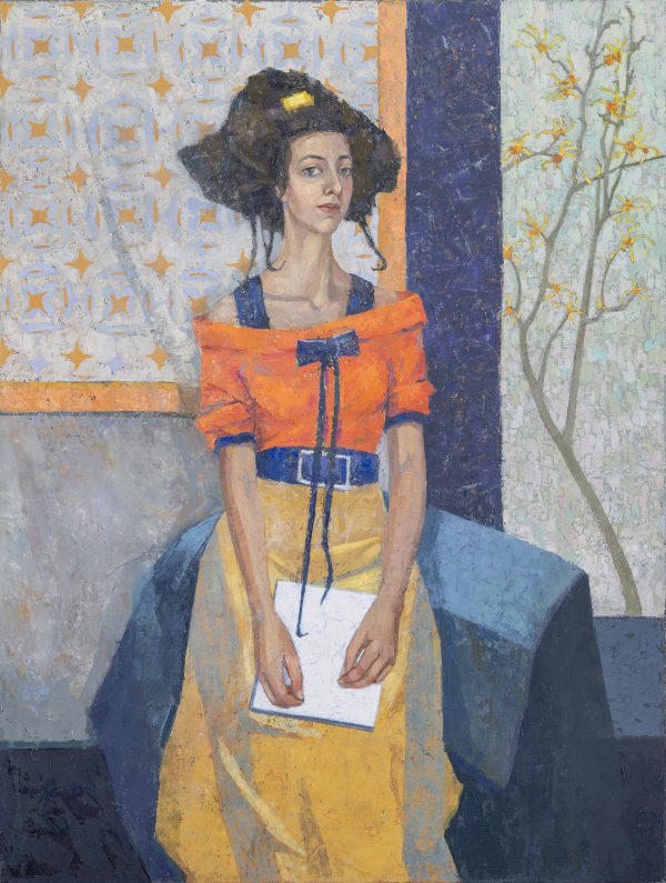Ruth Reimagined, Oil on Linen, 60.5 x 46 cm