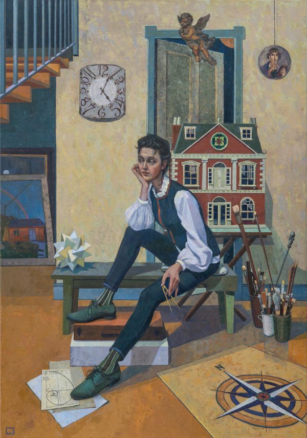 A Painter’s Quest, Oil on Linen, 100 x 70 cm
