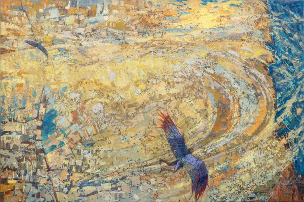 Icarus, Oil on Linen, 76 x 107 cm