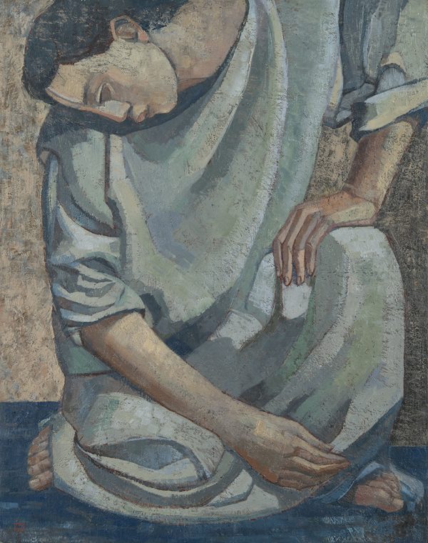 Narcissus, Oil, Linen on Panel, 50 x 42 cm